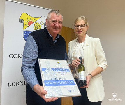 Županjino vino 2025 – naziv prejme Kmetija Fleisinger 5